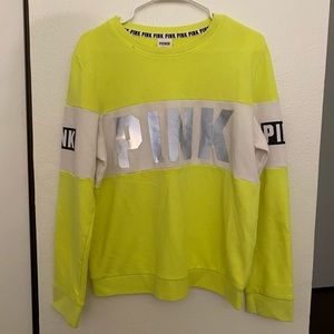 Neon Yellow Crewneck Sweater